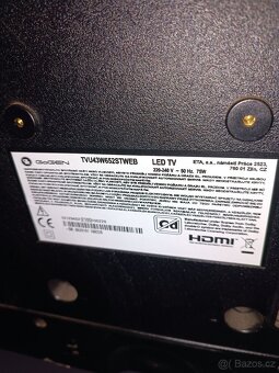 GoGEN TVU43W652STWEB + soundbar HiSense - 16