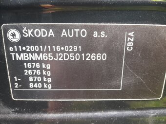 ROOMSTER 1.2 TSI, R.V. 2013 - 16