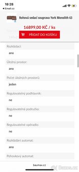 Rozkládací gauč/pohovka - 16