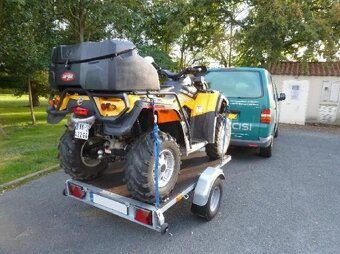 SKLÁDACÍ multifunkční přívěs - složený 38 cm, 130 km/h - 16