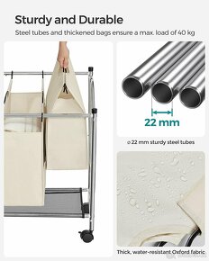 Nový mobilní koš na prádlo - 16