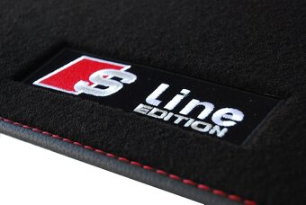 Luxusní celoroční Autokoberečky AUDI s podkladem hrubé gumy - 16