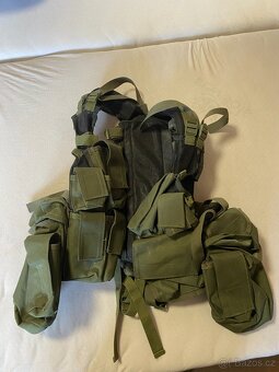 Airsoft AK-74, optika, pistol, vesta, baterie. - 16
