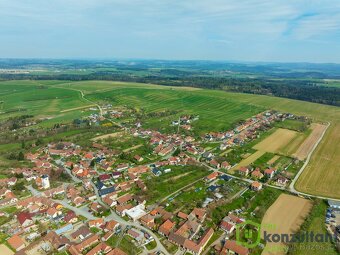 Prodej stavebního pozemku 1263 m2 v obci Svatoslav u Tišnova - 16