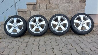 Alu kola 5x112 r17 originál Škoda Octavia II - 16