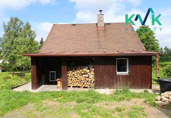 Prodej  zděné chaty 3+1 se zahradou, pozemek 400 m², Jindřic - 16