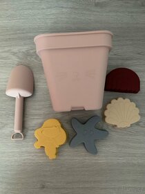 Nová silikonová sada hraček na pláž / set na písek dinosauři - 16