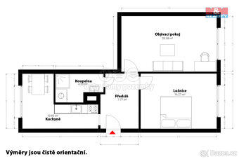 Prodej bytu 2+1, 61 m², Sušice, ul. Na Hrázi - 16