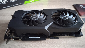 RTX 3070 ASUS DUAL O8G - PERFEKTNÍ STAV - JAKO NOVÁ - 16