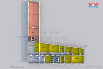 Pronájem kancelářského prostoru, 247 m²,Plzeň, ul. Korandova - 16