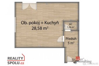 Prodej, byty/3+kk, 71 m2, Bořanovická 895, 25065 Bašť, Praha - 16