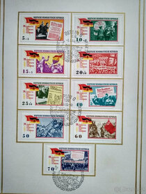 Poštovní známky v albu - německo - 16