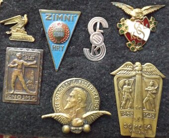 fotbalové sportovní odznaky - SOKOL, kopaná i jiné sporty - 16