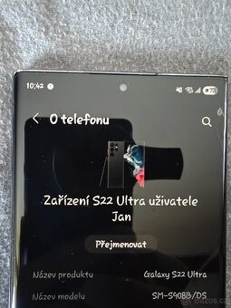 Samsung Galaxy S22 ultra 12/512gb - 16