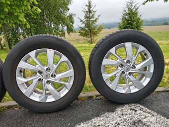 Originál ALU kola Hyundai Tucson R17 + letní pneu - 16