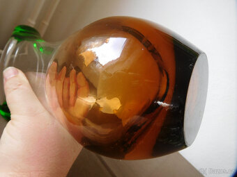 VÁZA - LADISLAV PALEČEK - ŠKRDLOVICE -HUTNÍ SKLO 2 - 16