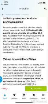 Projektor Philips NeoPix 120 - 16