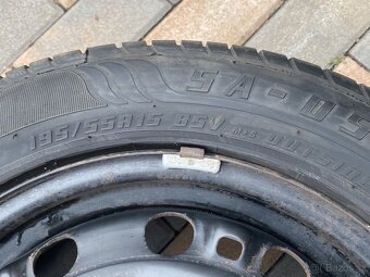 Letní sada 195/55 R15 Škoda Roomster Fabia 2 5x100 - 16