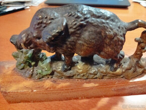 rámečky na dekoraci, retro dřev. polička,kovové odlitky, obr - 16