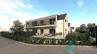 Dvoupodlažní byt 4+kk, 101,45m2, zahrada, parkování, balkón, - 16