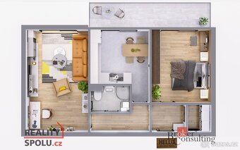 Prodej, byty/2+1, 59.4 m2, 34401 Nemanice, Domažlice [ID 725 - 16