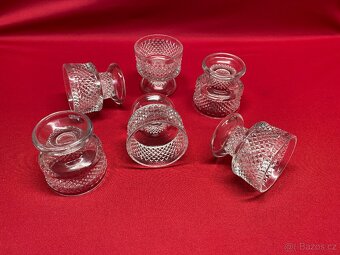 sklenice retro sklenice sada československé sklo pohár - 16