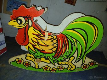 Prodám věšák,houpacího kohoutka,varnice - 16