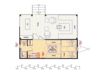 Maringotka s terasou - 16