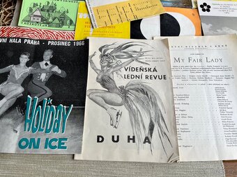 Pohledy , oznámení , telegram, programy 40-60 léta - 16
