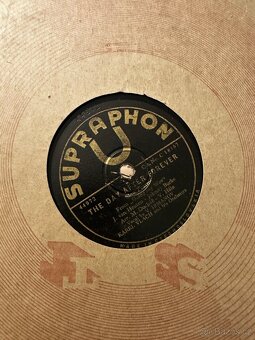 Staré šelakové gamofonové desky - 71 ks - 16