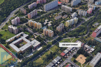 Pronájem prostorného bytu 1+kk (40,2 m2) s lodžií a sklepem, - 16