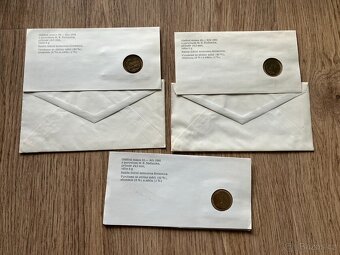 Numismatické mincovní dopisy Československo Slovensko mince - 16