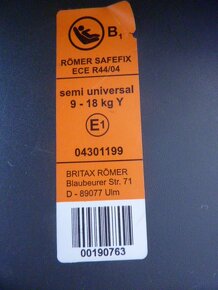 AUTOSEDAČKY BRITAX RÖMER/CYBEX ATON BLUE PRO TROJKOMBINACI - 16