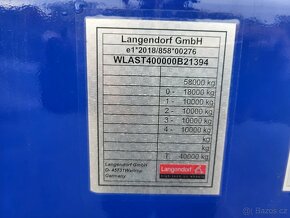 Nový návěs podvalník Langendorf SATÜV 40 - 4osý teleskop - 16