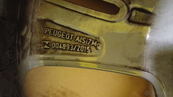 ALU KOLA PEUGEOT 308"RUBIS"7,5x17 ET44 5x108 225x45x17 80% - 16