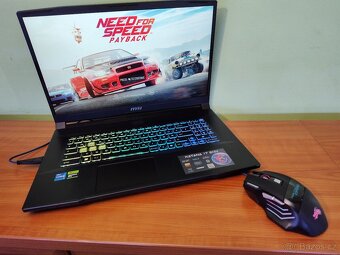 Nepoužitá 17" Katana,RTX-4060-8gb Mux,i7-13th,DDR5, M.2 1TB - 16
