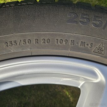 Audi Q7 - 20" originální kompletní kola - zimní pneumatiky - 16