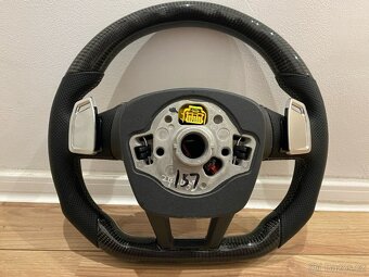 AUDI VOLANT KARBONOVY s AIRBAGOM A6 A7 C8 Q8 S8 SQ8 E-TRON - 16