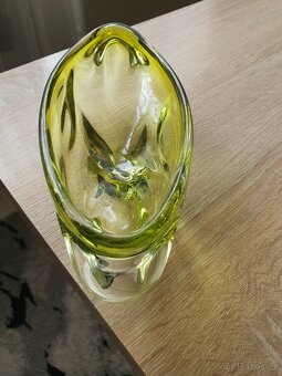 Hutní sklo Žardiniéra, miska - 16