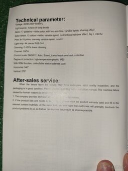 2 kusy Led Beam 24 prism nová cena - 16