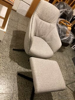 Rohová sedací souprava-Taburet-MONDO Assea-Nová - 16