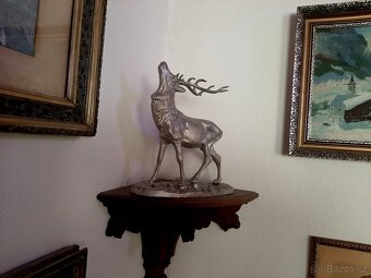 myslivost, soubor dekoračních předmětů - 16