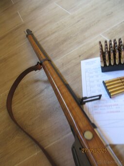Puška Gew 88 LOEWE BERLIN , náboje , TORMENTACE řemen Gewehr - 16