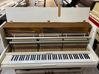Bílé piano Hohner se zárukou 5 let, doprava zdarma. - 16