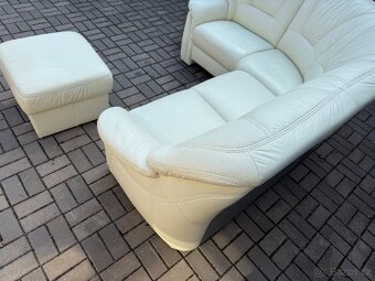 LUXUSNÍ KOŽENÁ ROHOVÁ SEDACÍ SOUPRAVA zn.Himolla® - 16