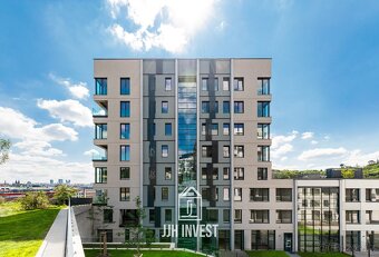 Pronájem moderního 1+kk v projektu Neugraf, 33 m2 – Smíchov, - 16