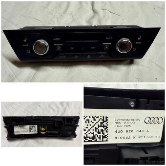 Ovladani topeni - klimatizace - Audi A6 4G/C7 - 16