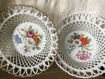 porcelánová miska s kvetinami, vice druhu - 16