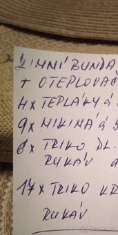 Oblečení 104/116 - 16