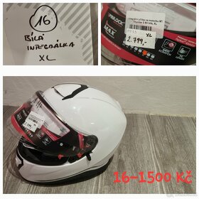 Helmy na motorku, motocross, enduro, otevřené, integral - 16